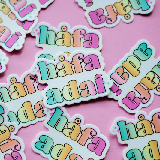 Hafa Adai Sticker (Summertime)